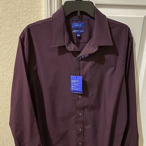 Apt 9 long sleeve button down shirt